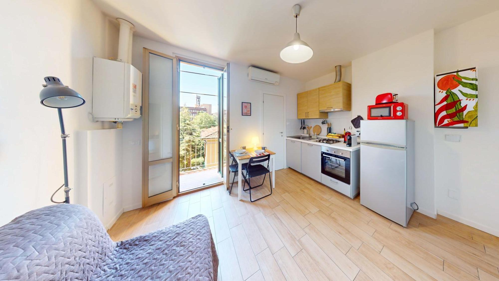 Appartamento Accogliente Con Vista San Luca Bolonia Exterior foto