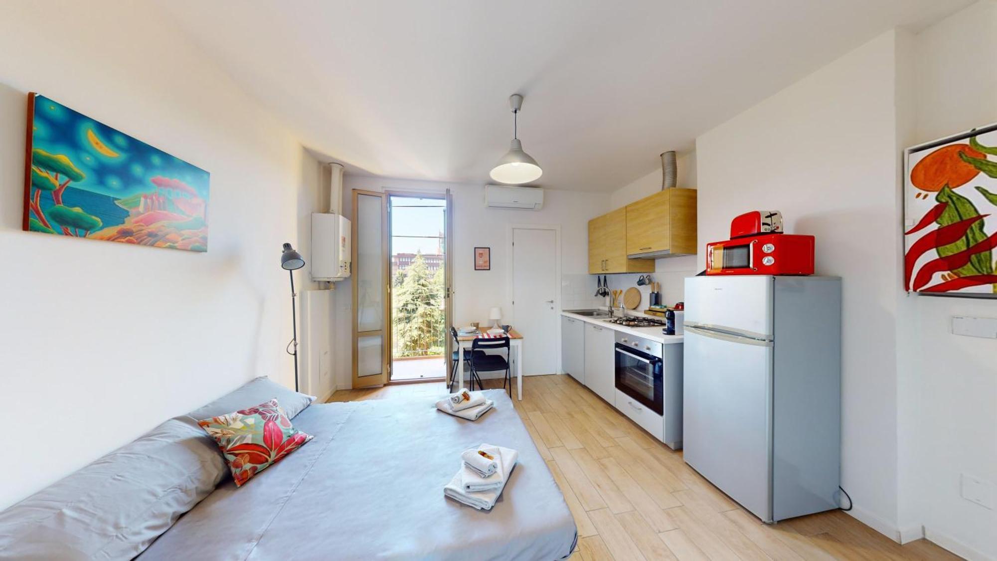 Appartamento Accogliente Con Vista San Luca Bolonia Exterior foto