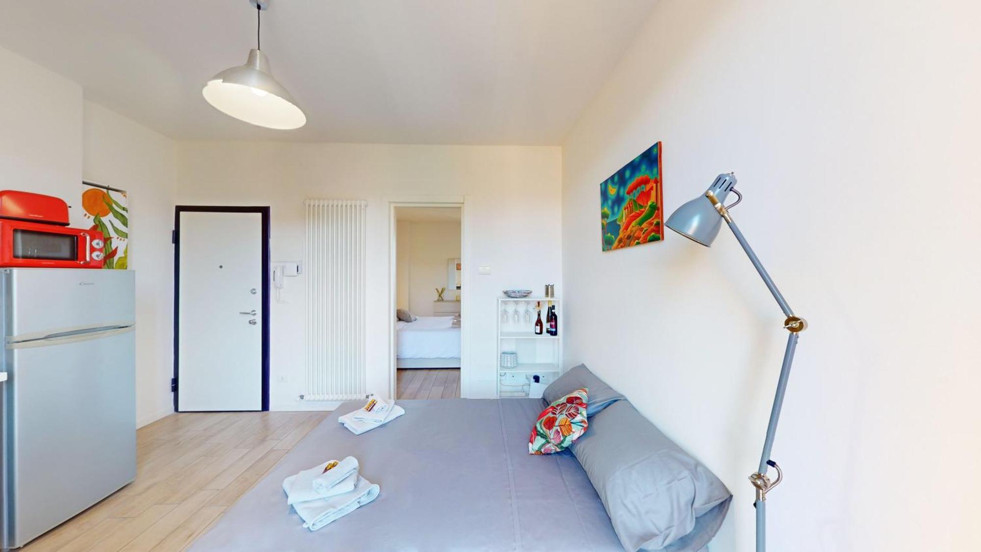 Appartamento Accogliente Con Vista San Luca Bolonia Exterior foto