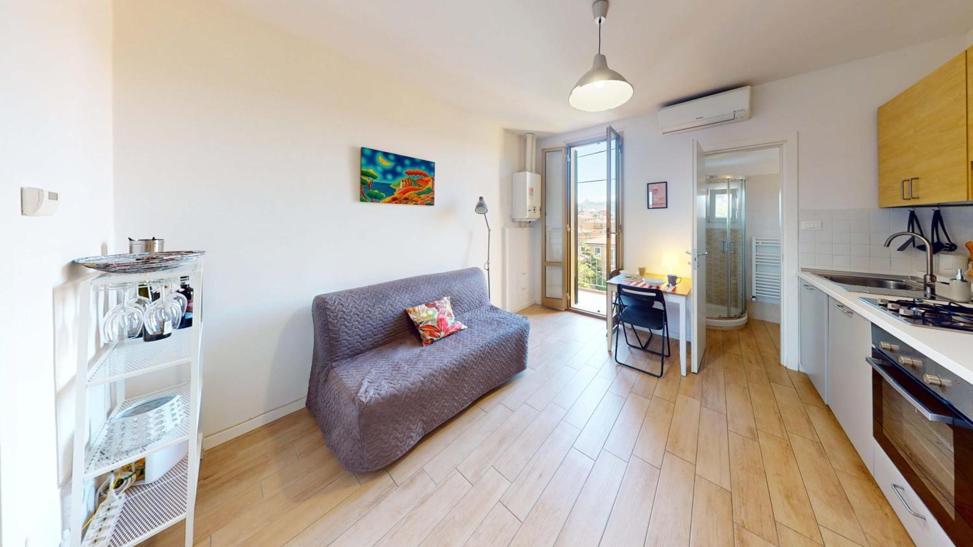 Appartamento Accogliente Con Vista San Luca Bolonia Exterior foto